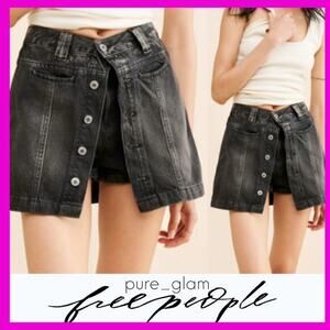 Free People skort in denim